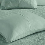 3 Piece Reversible Bedspread Set Seafoam King/Cal King
