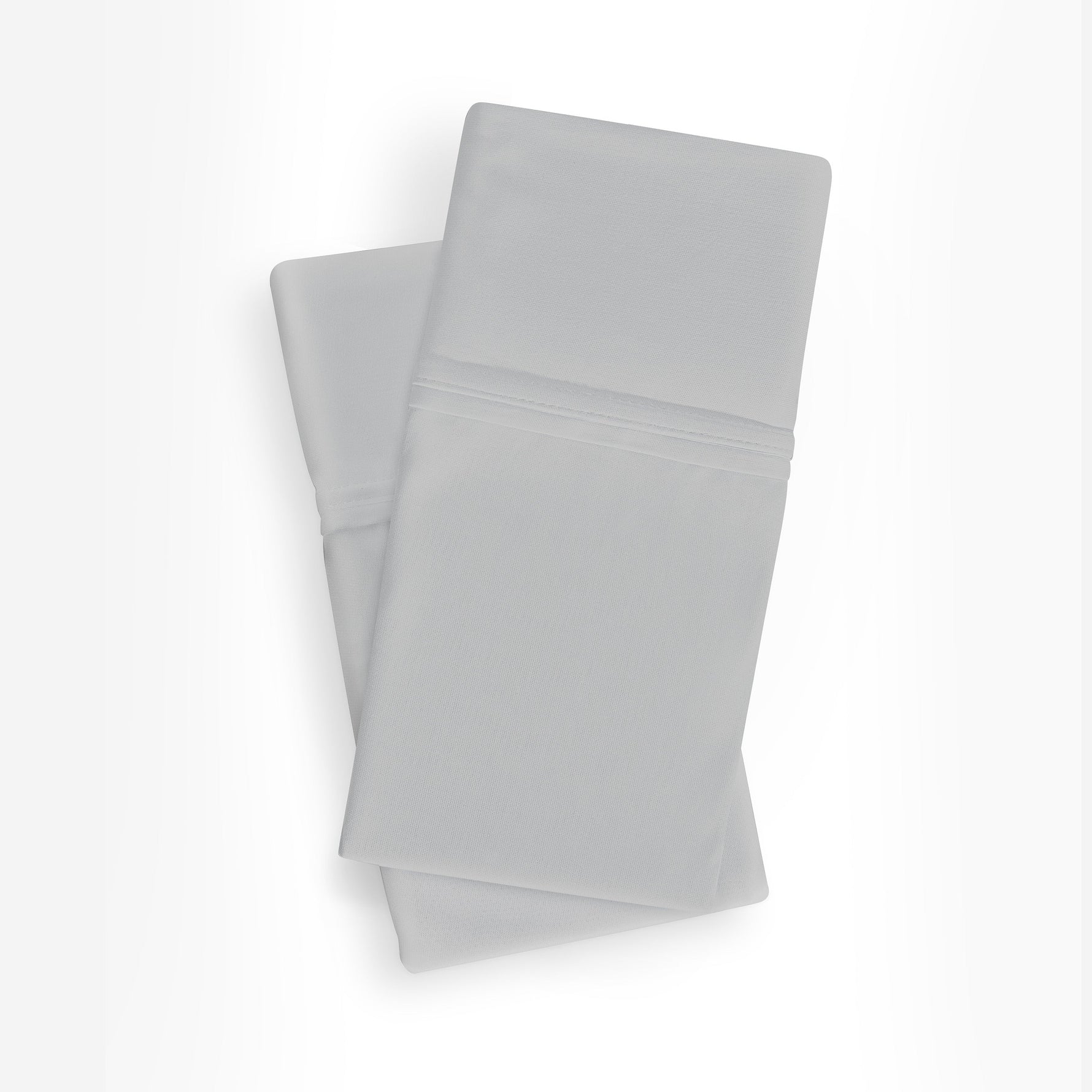 BedGear Dri-Tec Pillowcase Set, Queen - Light Grey