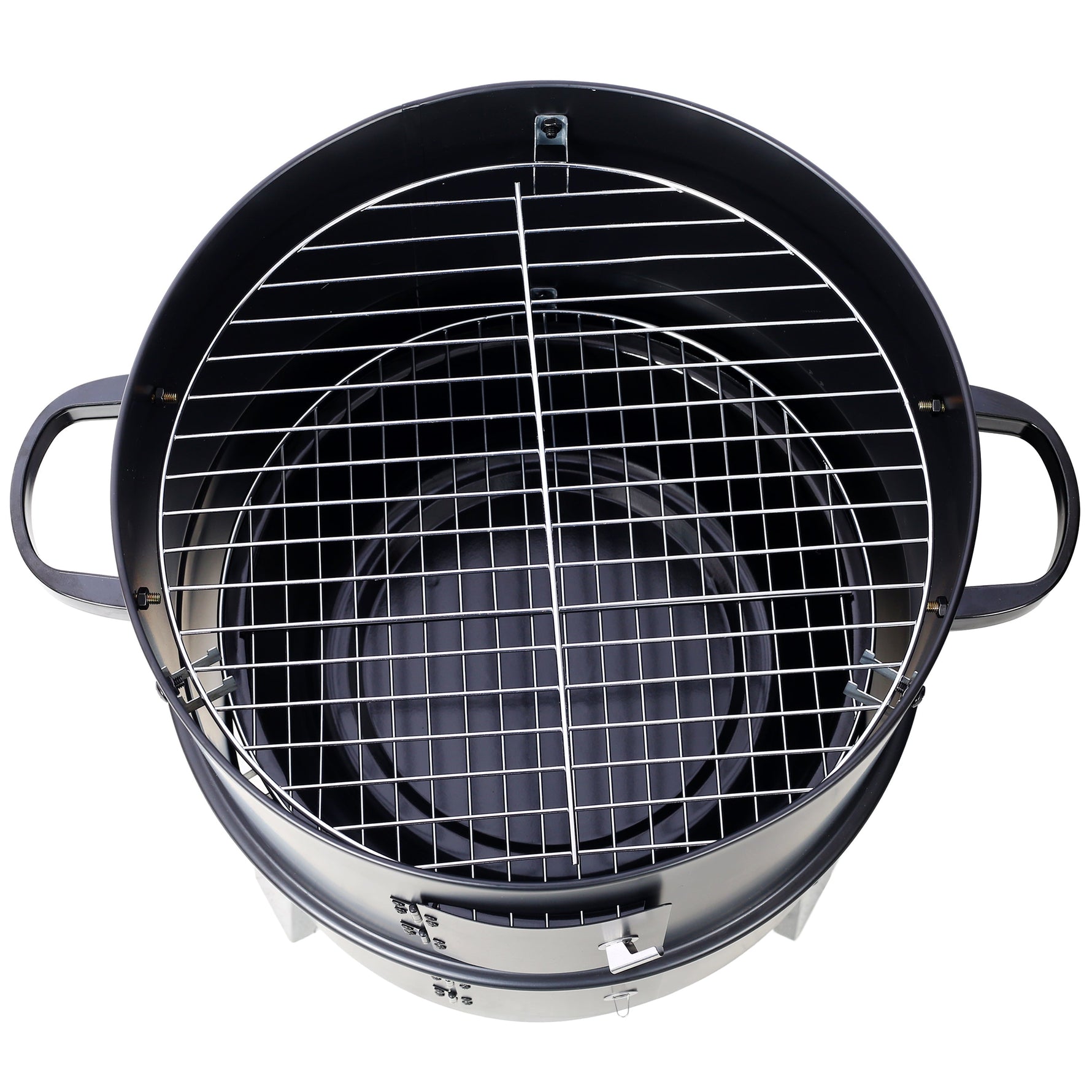 Charcoal Smoker Grill Wood Smoker Grills Outdoor Cooking 16 Inch Portable BBQ