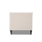 Jack 84' Modern Tuxedo Tufted Sofa, Sky Neutral Beige Polyester