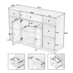 Cabinet with Storage for Living and Dining Room Entrance