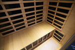 Low EMF Three person Far infrared sauna room (Front & Rear)
