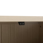 Sideboard Buffet Cabinet with 4 Doors and Adjustable Shelves