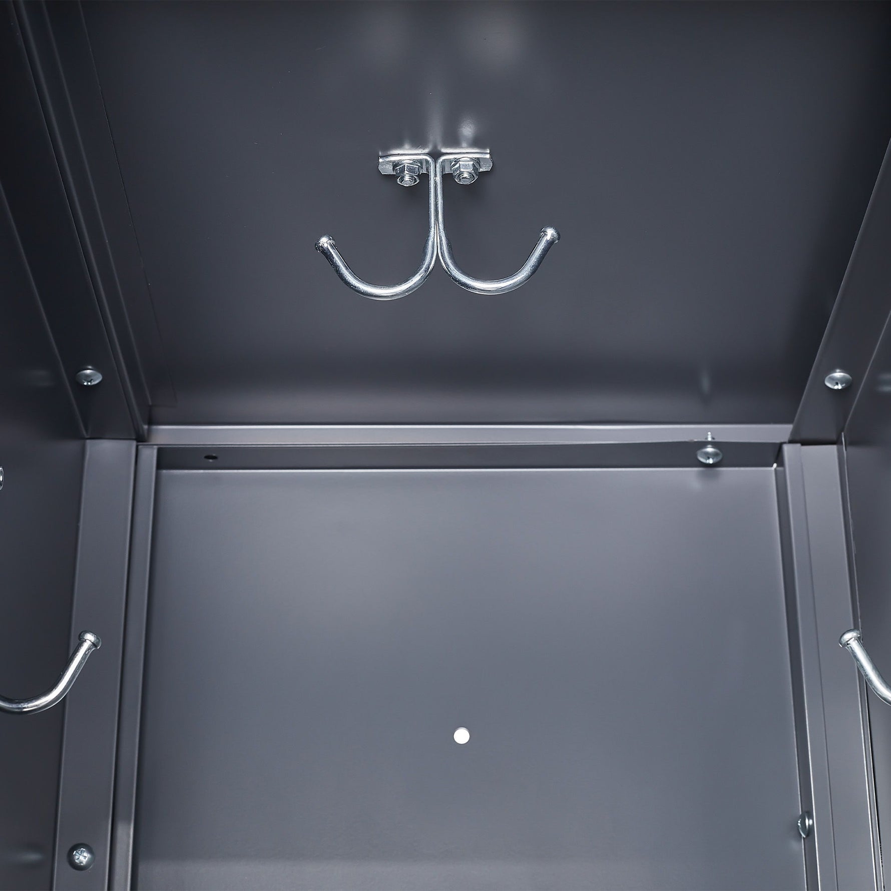 9 Door Lockers With Lock For Storage In Office, School, Gym, And Bedroom - Gray