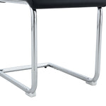 Modern Dining Chairs with High Backrest and Sturdy Legs