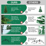 4FT Green PVC and PE Christmas Tree with 919 Tips