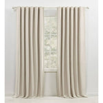 Sallie Blackout Cotton-Linen Blend Curtain Panel