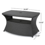 Berkeley Chaise Lounge Side Table