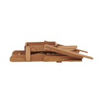 Oversize Wooden Outdoor Folding Adirondack Chair