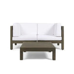 Oana 3 Piece Loveseat Set with Coffee Table