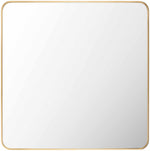Ockenfels Modern Arched Gold Wall Mirror