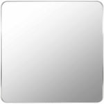 Ockenfels Modern Arched Silver Gray Wall Mirror