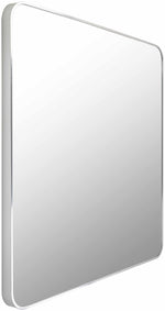 Ockenfels Modern Arched Silver Gray Wall Mirror