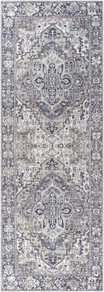 Neyland Iris Gray Area Rug 2359