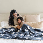 Double-Layer Bamboni XL Bamboo Rayon Throw Blanket