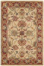 Cherryfield Hand Tufted Brown & Rust 1001 Wool Rug