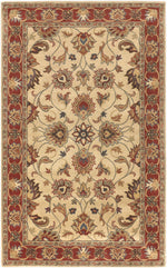Cherryfield Hand Tufted Brown & Rust 1001 Wool Rug