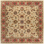Cherryfield Hand Tufted Brown & Rust 1001 Wool Rug