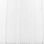 Dunguan White Ribbed Wood Outdoor Planter - Clearance