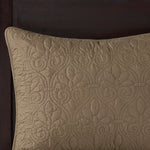 Reversible Quilt Set Mocha King/Cal King