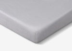 BedGear Hyper-Linen Crib Sheet, Light Grey