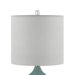 Ellipse Curved Glass Table Lamp, Set of 2