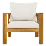 Outdoor 4pcs Acacia Sectional Patio Sofa Set
