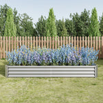 Raised Garden Bed Kit - Metal 7.6x3.7x0.98 ft