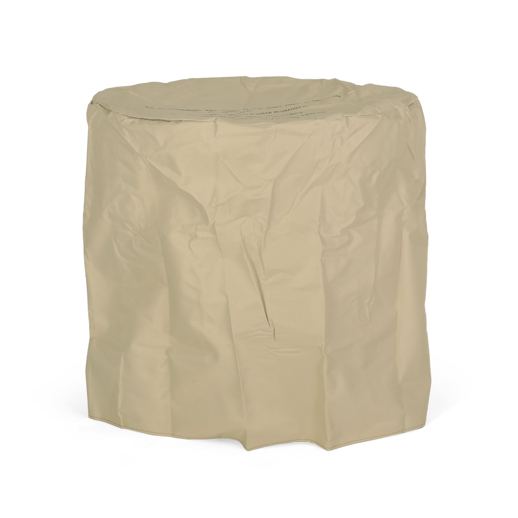 Round 25' Magnesium Oxide Fire Pit - 40,000 BTU
