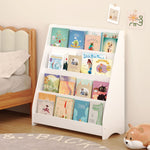 4 Tier Bookshelf Toddler Book Display Shelves