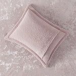 King/Cal King Crushed Velvet Sherpa Reversible Comforter Set