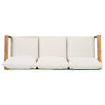 Outdoor 3pcs Acacia Sectional Patio Sofa Set