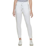 DKNY Women s Zip Pocket Joggers White Size X-Large