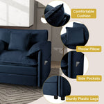 Modular Sectional Sofa Oversized Deep Seat L Shaped Couch Set for Living Room