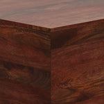 Abba - Square Coffee Table - Cognac Brown