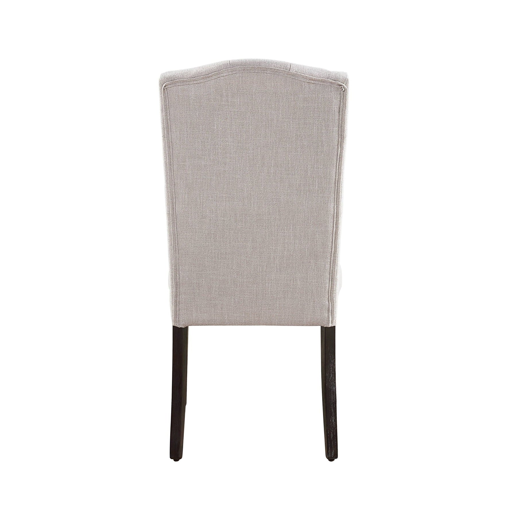 Gerardo Linen Weathered Dining Chair (Set of 2) - Beige