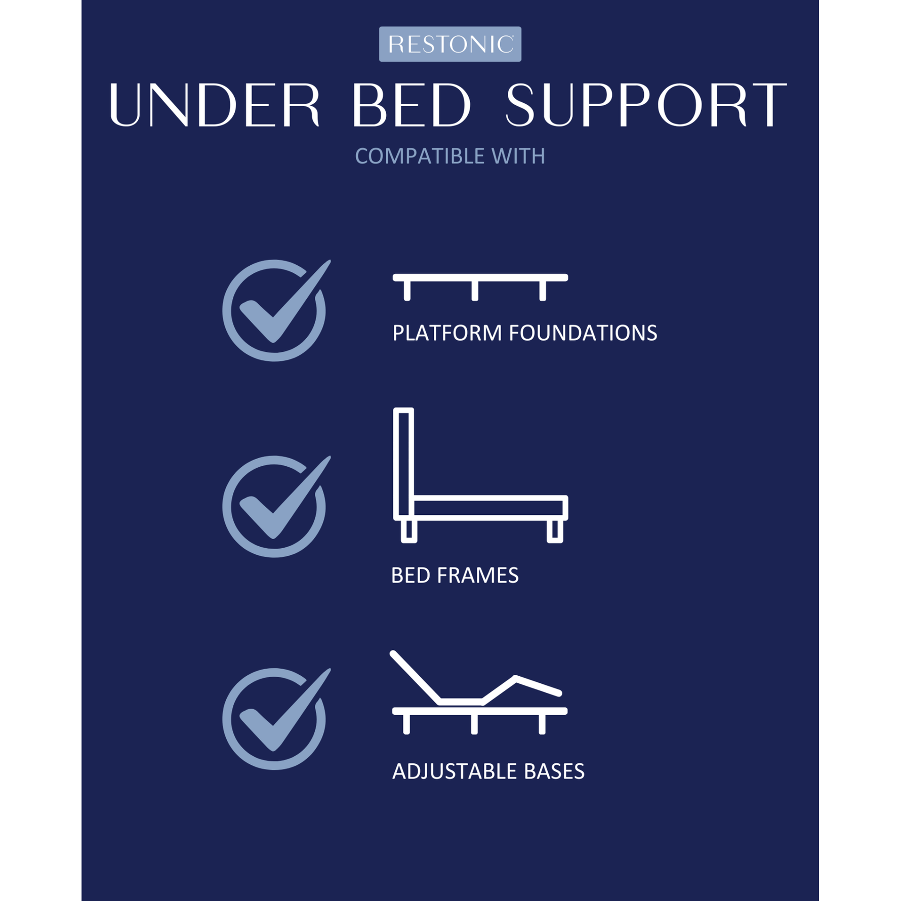 Restonic ComfortCare Plush King Size Mattress with Premium Comfort Bedding Pack