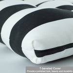 2-Piece High Back Patio Chair Cushion Set