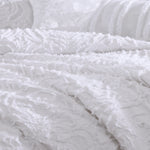 Rhapsody 6 Pc Cotton Clip Jacquard Bedding Ensemble