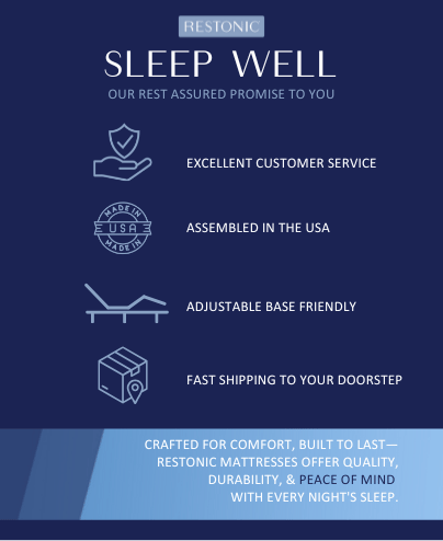 Restonic ComfortCare Hybrid Restful Nights Plush Full Mattress