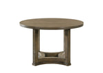 Parfield 5 Pieces Round Dining Room Set - Light Brown / Oak