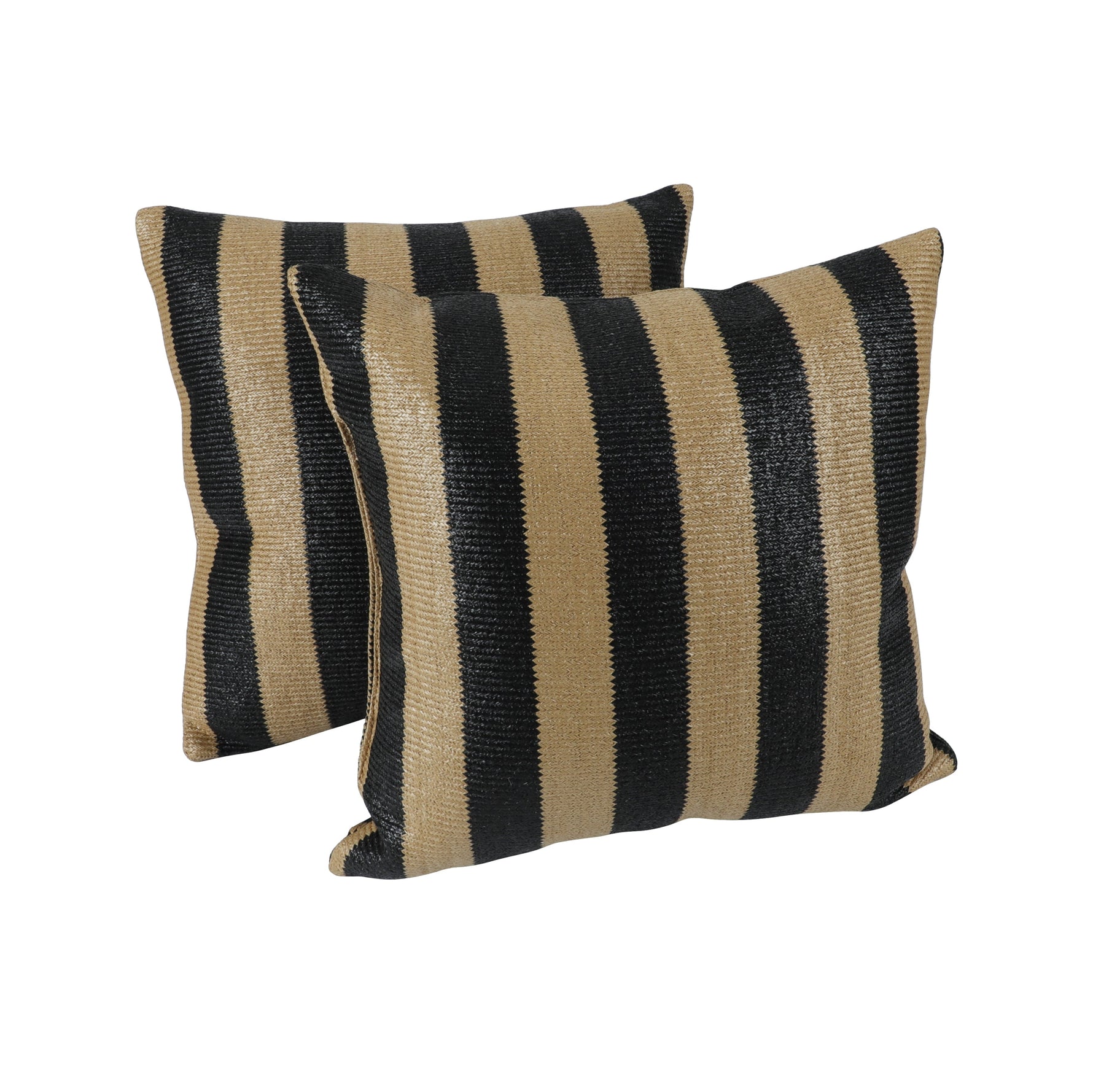 2 Pack Outdoor Throw Pillows, Patio Cushions (18x18 Inch)