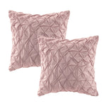 8 Piece Cotton Printed Comforter Set Blush King
