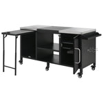 K&K 72.4' Large Grill Table for Big Green Egg