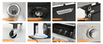 Propane Grill 4 Burner Barbecue Grill Stainless Steel Gas Grill with Side Burner