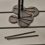 Sunny Outdoor 43 Inch Aluminum Crane in Shiny Copper Finish