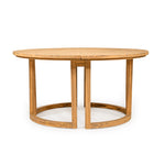 TREXM Patio Dining Table Set for 6 with Umbrella Hole
