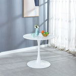 Mid-Century Tulip Table With Round Top and Pedestal Base