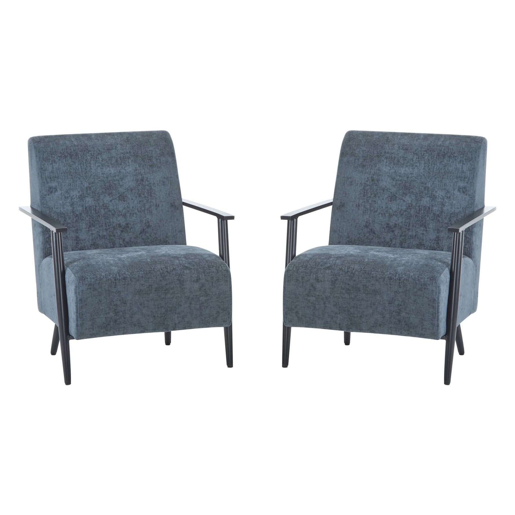 Modern Lounge Chair With Upholstery