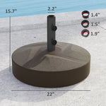 Heavy Duty Outdoor Umbrella Stand Base